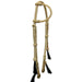 Teskey's Braided Rawhide One Ear Headstall Tack - Headstalls Teskey's