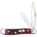 Case My First Case Peach Seed Jig Old Red Bone Peanut Knives W.R. Case