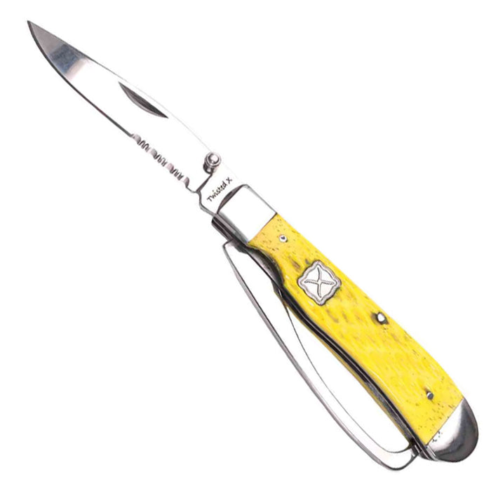 Twisted X Yellow Hoofpick Knife