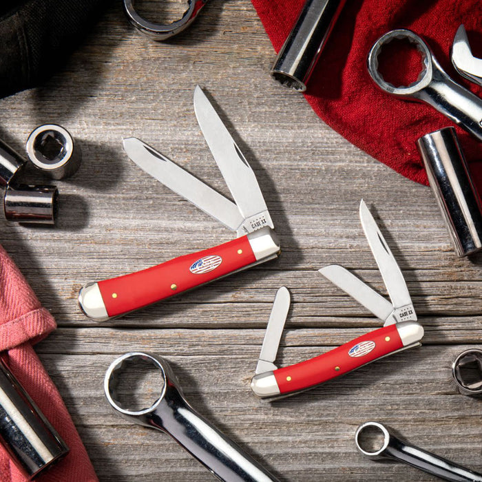 Case American Workman Red Synthetic CS Trapper