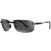 BEX Brackley X Sunglasses ACCESSORIES - Additional Accessories - Sunglasses Bex Sunglasses Black/Gray/Silver