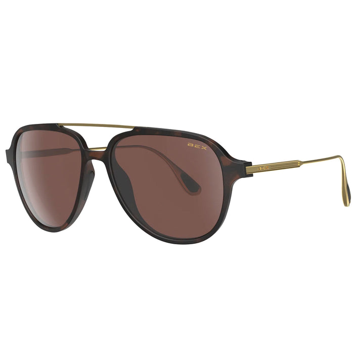 BEX Kabb Sunglasses ACCESSORIES - Additional Accessories - Sunglasses Bex Sunglasses Tortoise Brown/Brown/Silver