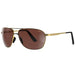 BEX Nova Sunglasses ACCESSORIES - Additional Accessories - Sunglasses Bex Sunglasses Matte Gold/Brown/Silver