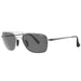BEX Mach Sunglasses ACCESSORIES - Additional Accessories - Sunglasses Bex Sunglasses Matte Silver/Gray