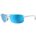 BEX Ripley Sunglasses ACCESSORIES - Additional Accessories - Sunglasses Bex Sunglasses Silver/Sienna/Blue Angler Pro