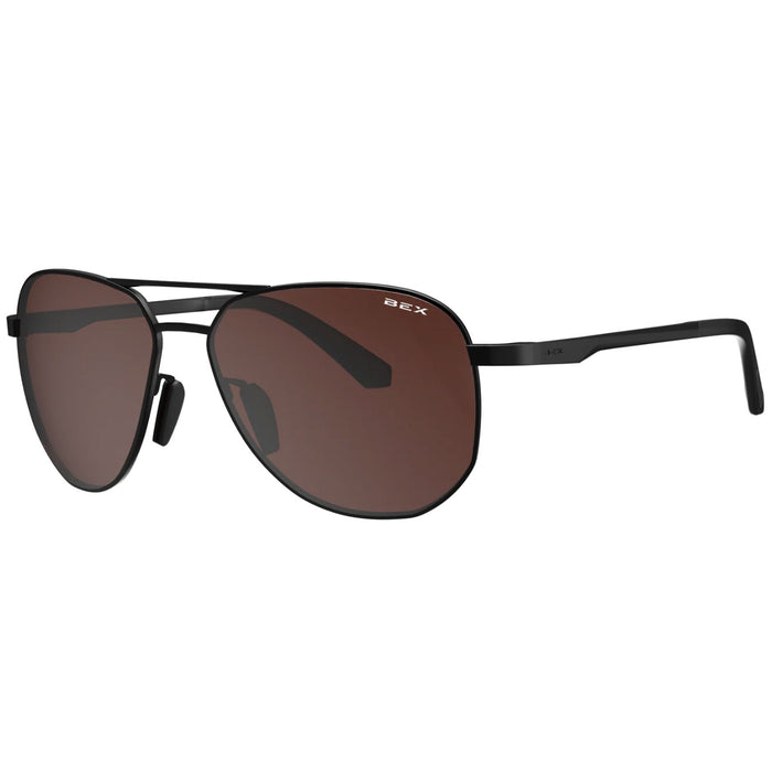 BEX Welvis Sunglasses ACCESSORIES - Additional Accessories - Sunglasses Bex Sunglasses Black/Brown/Silver