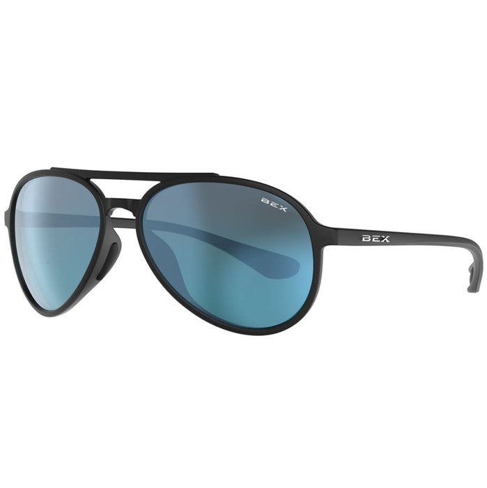 BEX Wesley Lite Sunglasses ACCESSORIES - Additional Accessories - Sunglasses Bex Sunglasses Black/Gray/Blue Silver