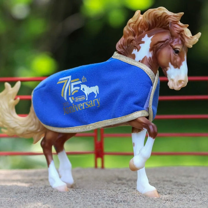 Breyer 75th Anniversary Horse Blanket | Blue