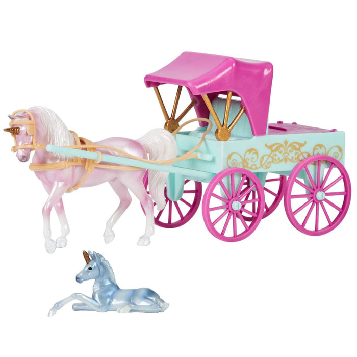 Breyer Unicorn Magic Carriage & Foal Playset