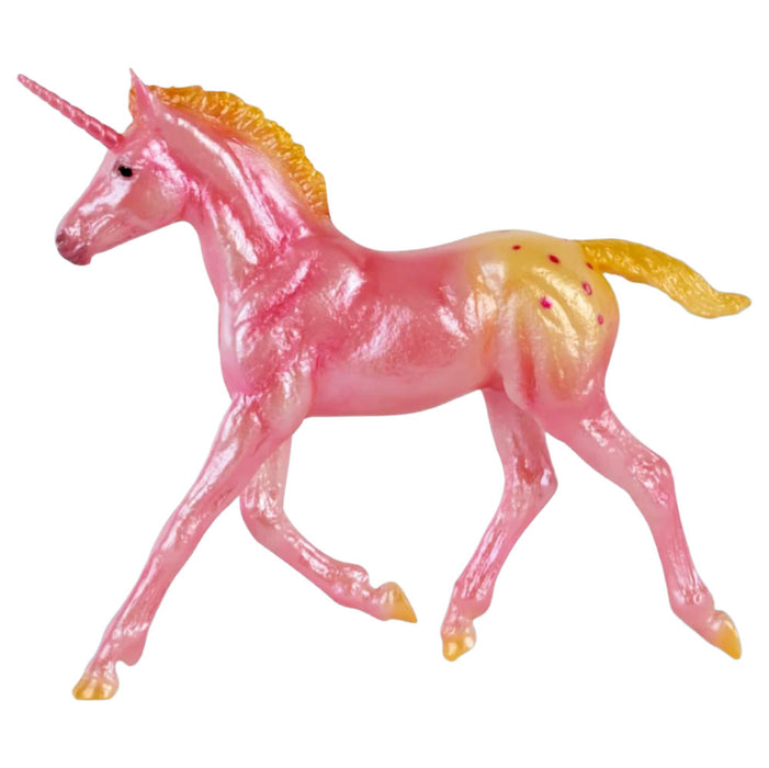 Breyer Cotton Sparkle & Sugar Puff | Unicorn & Foal Set