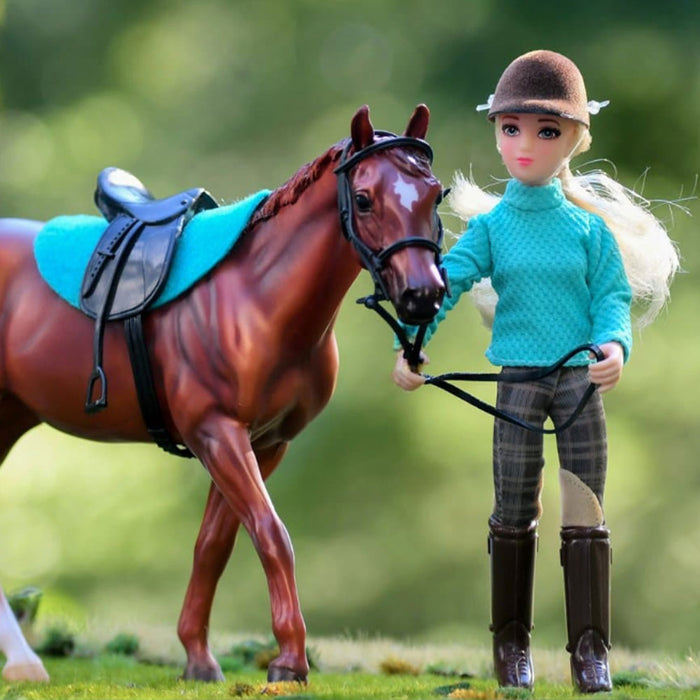 Breyer Heather | English Rider with Tack