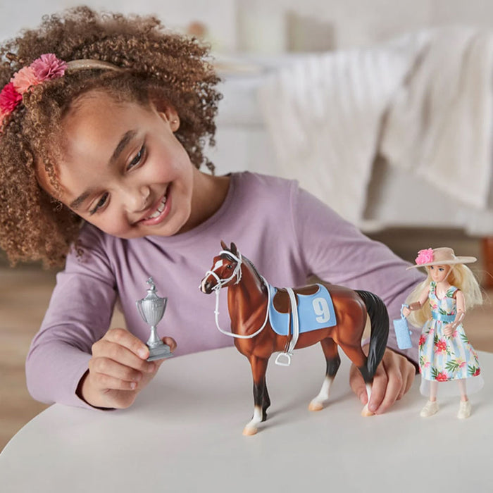 Breyer Tinsley & Buttercup Breeze | Winner's Circle Gift Set