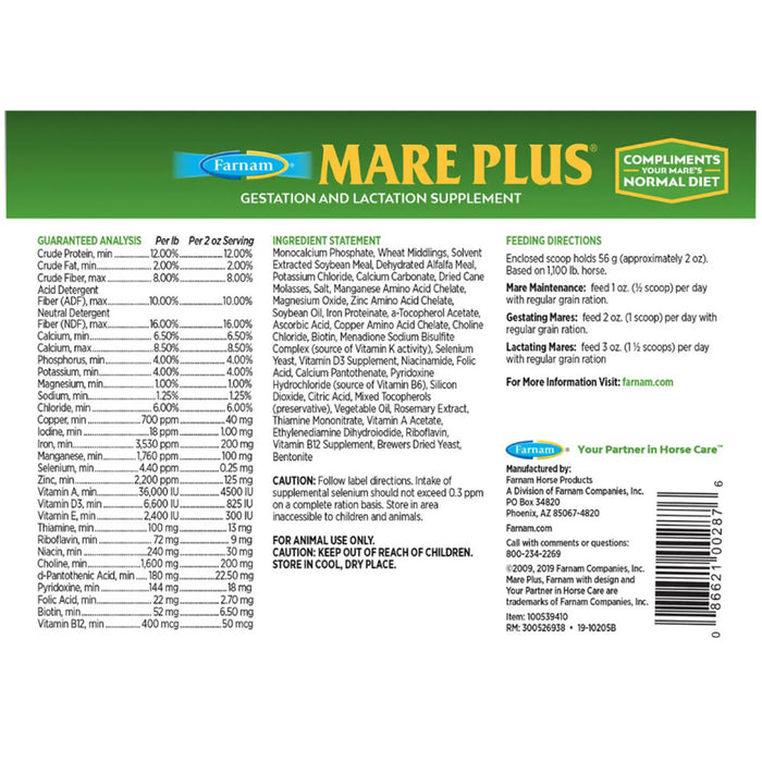 Farnam Mare Plus Equine - Supplements Farnam