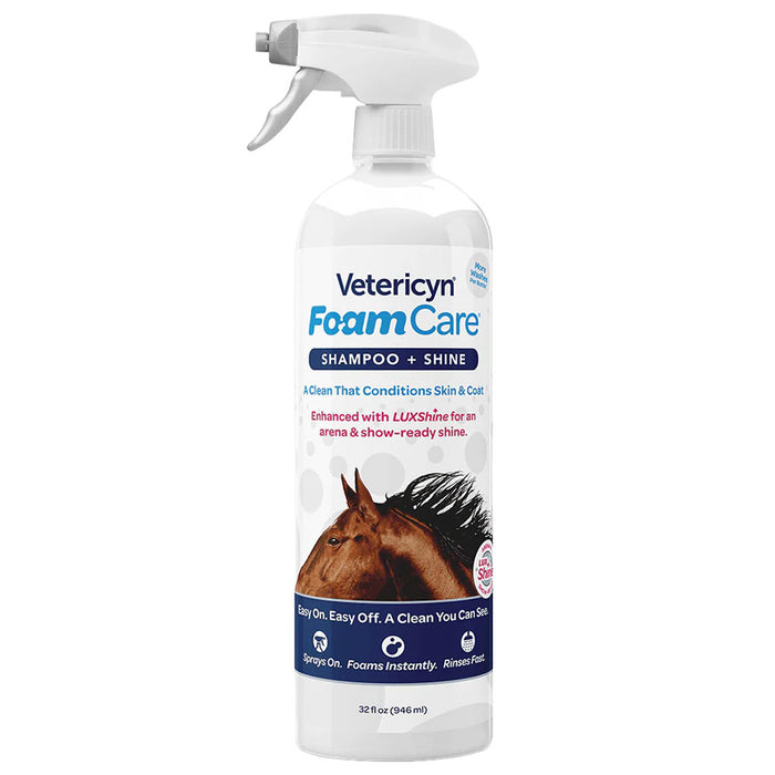 Vetericyn FoamCare Equine Shampoo Equine - Grooming Vetericyn