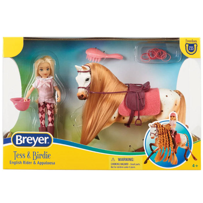 Breyer Tess & Birdie | English Rider with Horse KIDS - Accessories - Toys Breyer