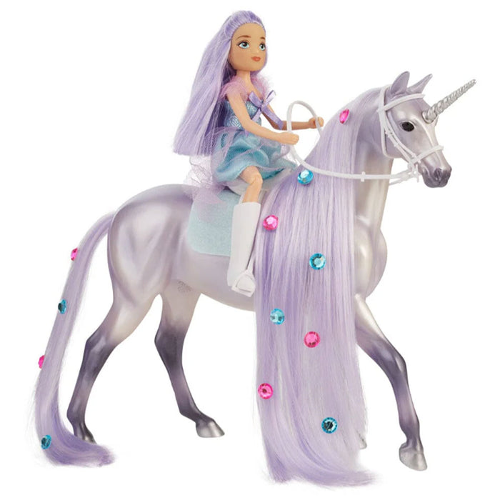 Breyer Twila & Moonstone | Magical Unicorn & Rider
