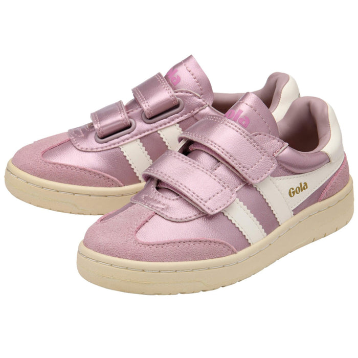 Gola Girl's Viper Glimmer Strap Sneakers KIDS - Footwear - Casual Shoes Gola