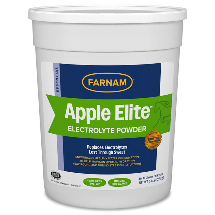 Farnam Apple Elite Electrolytes Equine - Supplements Farnam 5lb Powder