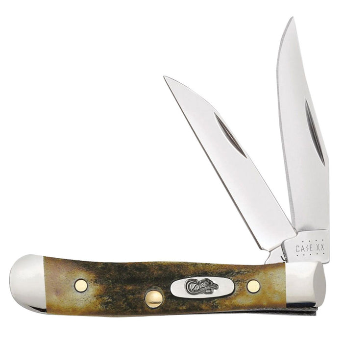 Case Genuine Stag Tiny Trapper Folding Knife Knives W.R. Case