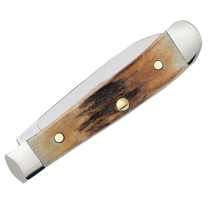 Case Genuine Stag Tiny Trapper Folding Knife Knives W.R. Case