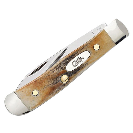 Case Genuine Stag Tiny Trapper Folding Knife Knives W.R. Case