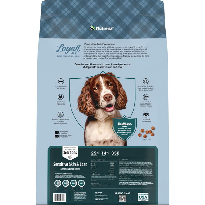 Nutrena Loyall Life Sensitive Skin & Coat Salmon & Oatmeal Dog Food Feed & Hay - Feed Nutrena
