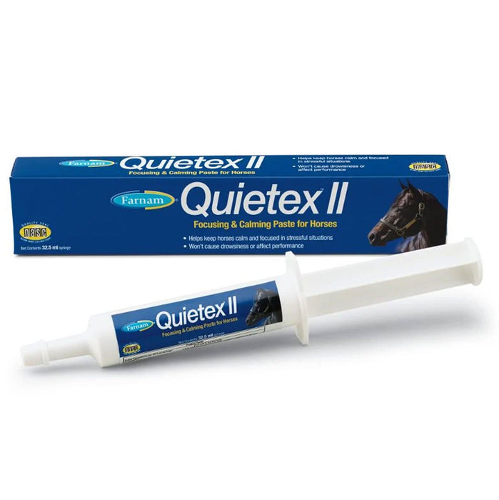 Farnam Quietex II Paste, 1.09ml Syringe Equine - Supplements Farnam