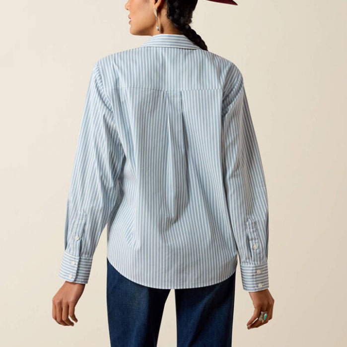 Ariat Women's Everything Glacier Stripe Top WOMEN - Clothing - Tops - Long Sleeved Ariat Clothing