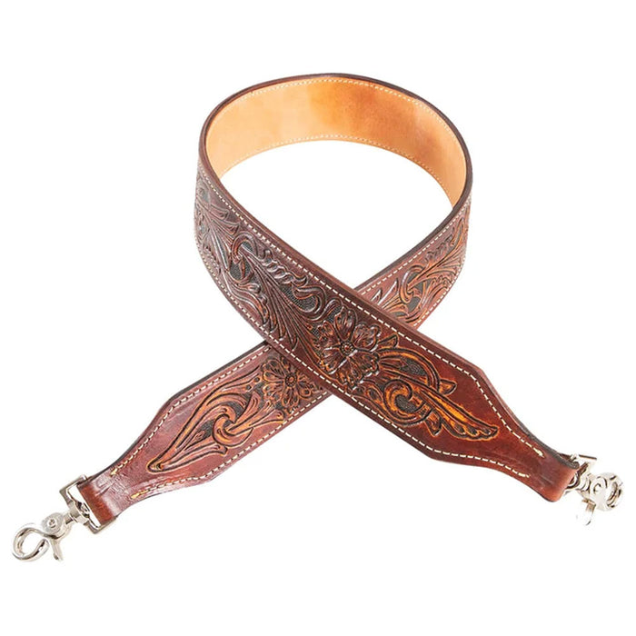 Martin Saddlery Floral Tooled Rope Can Strap