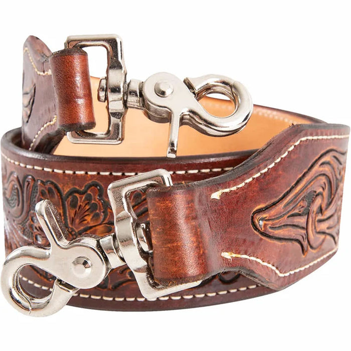 Martin Saddlery Floral Tooled Rope Can Strap