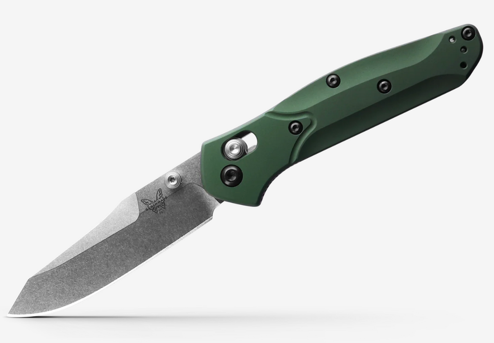 MINI OSBORNE GREEN ALUMINUM Knife Knives Benchmade