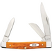 Case Persimmon Orange Bone Peach Seed Jig Medium Knives W.R. Case   