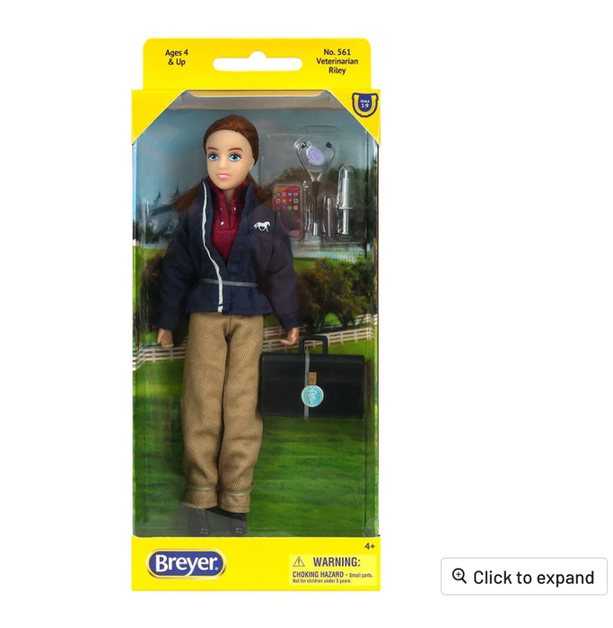 Breyer Veterinarian Riley with Vet Kit