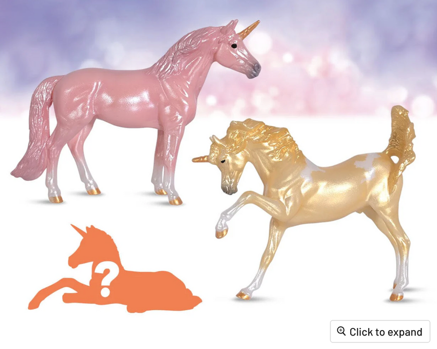 Breyer Unicorn Foal Surprise | Sparkling Canyon Family