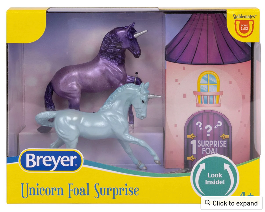 Breyer Unicorn Foal Surprise | Sparkling Canyon Family