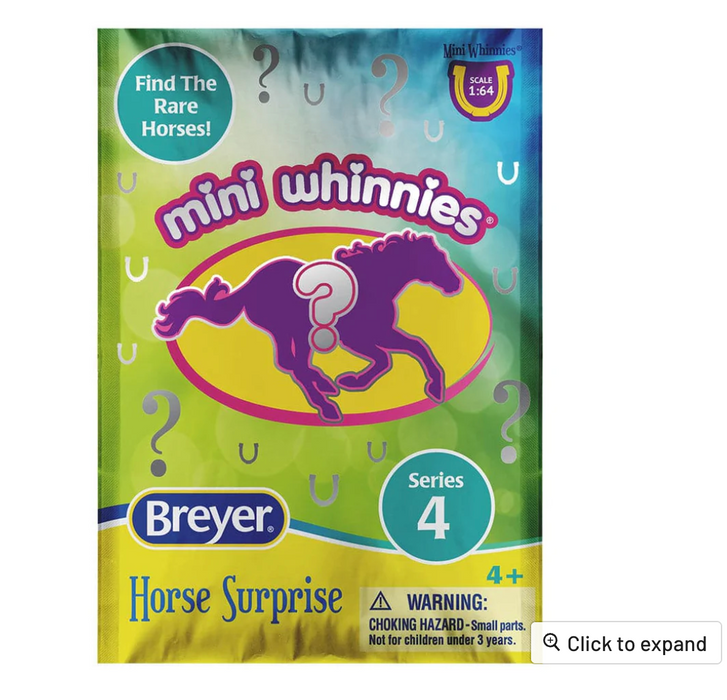 Breyer Mini Whinnies Horse Surprise | Series 4 | Individual Blind Bag