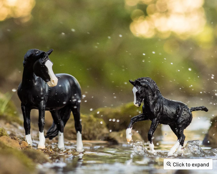 Breyer Nistar Blazing Kansas LOM & GTF Blazing Ethel