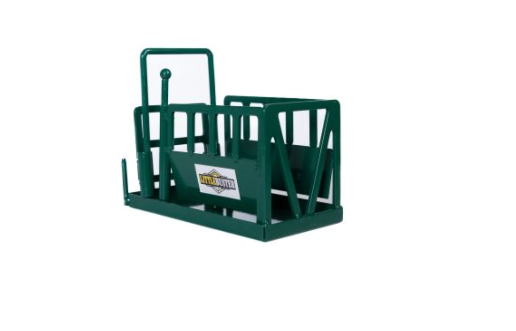 Little Buster Cattle Squeeze Chute Green