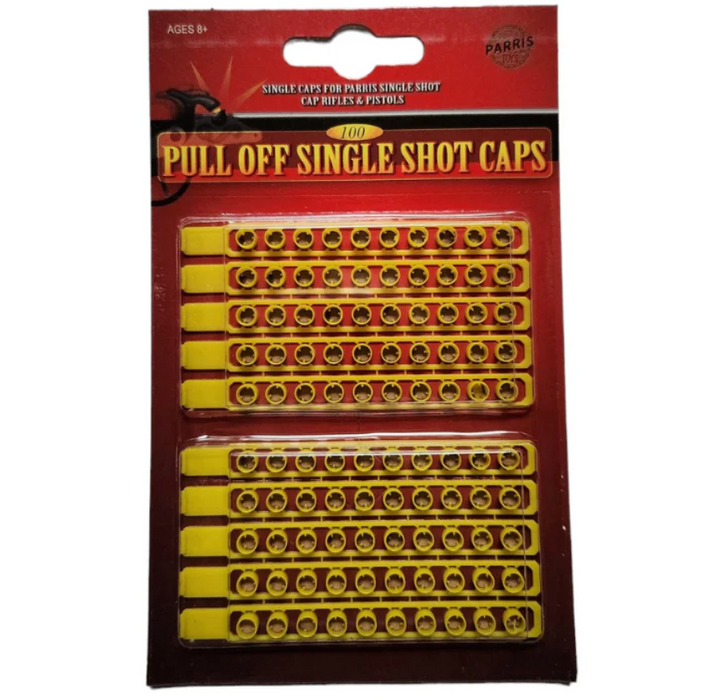 #917 PULL OFF SINGLE SHOT ACTION CAPS