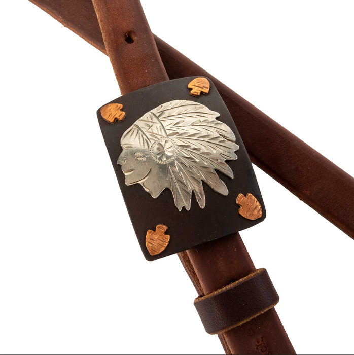 One ear cowperson headstall