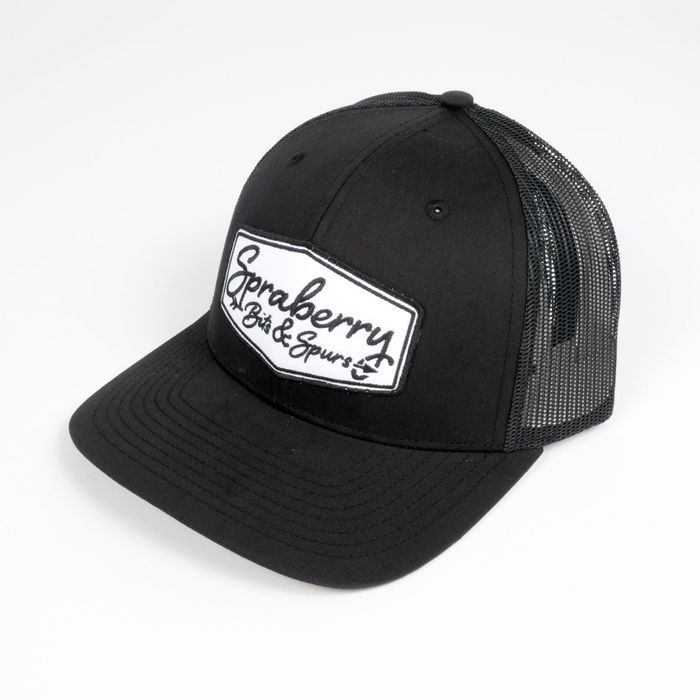 Spraberry Bits & Spurs Black Ball Cap ACCESSORIES Luke Spraberry