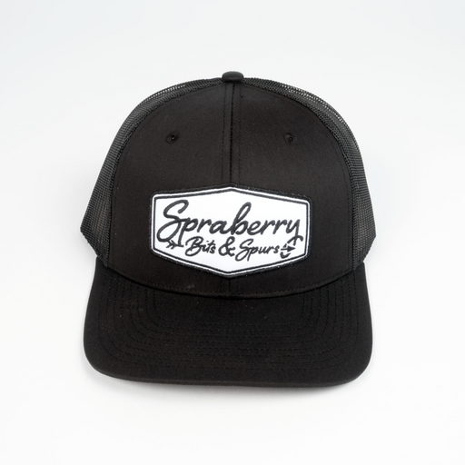 Spraberry Bits & Spurs Black Ball Cap ACCESSORIES Luke Spraberry