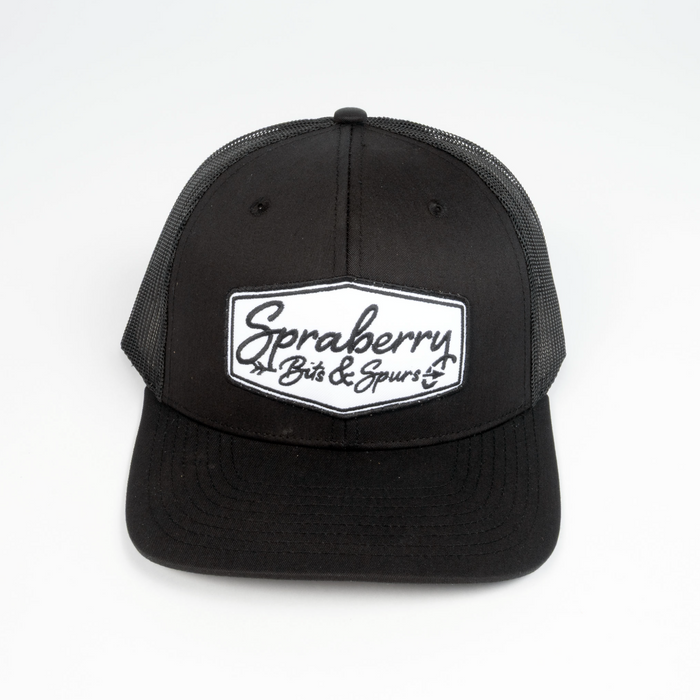 Spraberry Bits & Spurs Black Ball Cap ACCESSORIES Luke Spraberry
