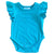 Shea Baby Girl's Ruffle Onesie - Turquoise KIDS - Baby - Baby Girl Clothing SHEA BABY   