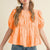Shirring Tiered Top