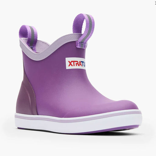 XTRATUF Kid's Purple Ankle Deck Boot KIDS - Footwear - Boots XTRATUF