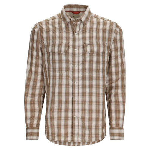 * Simms Big Sky Shirt - Driftwood - FINAL SALE MEN - Clothing - Shirts - Long Sleeve Simms Fishing