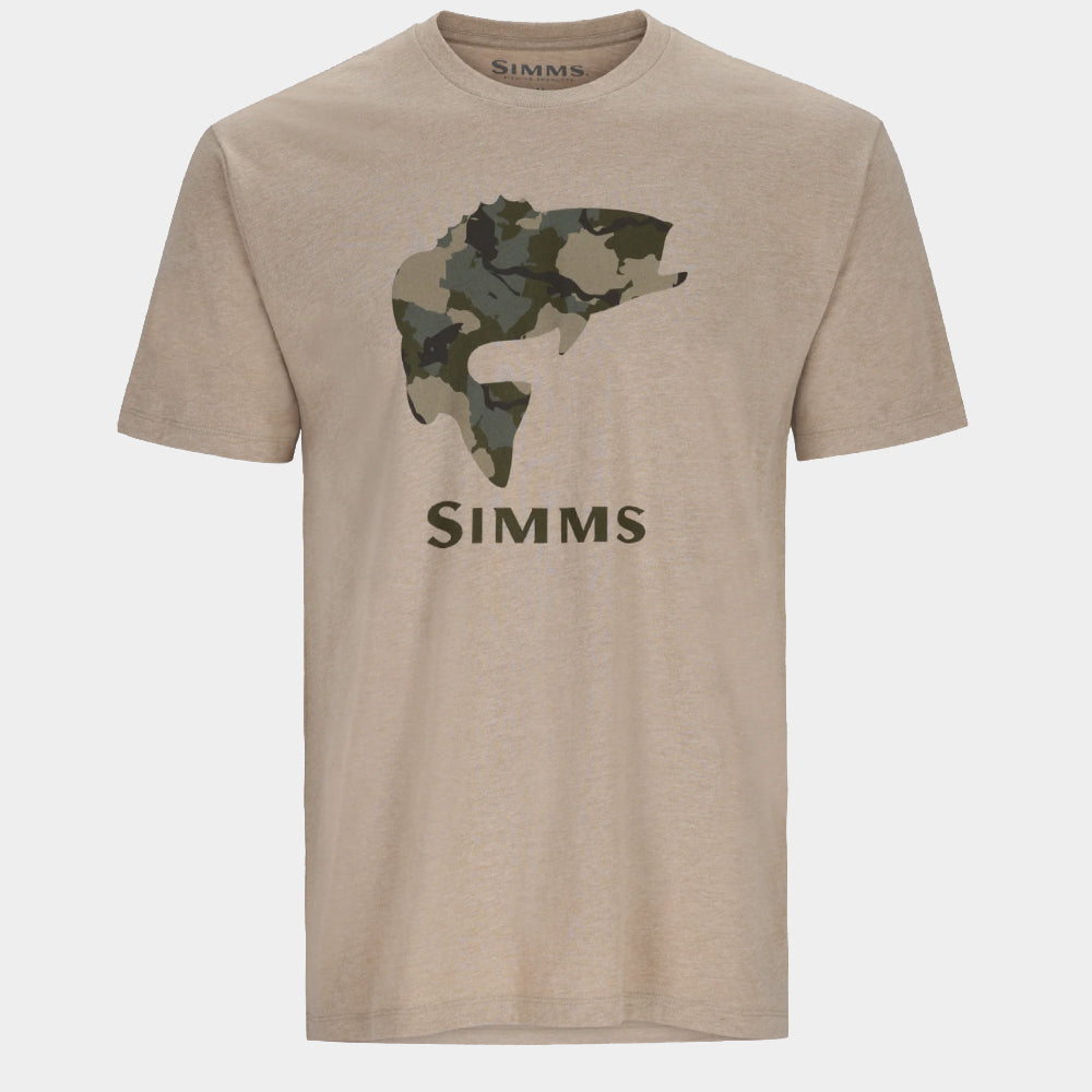 Simms Men's Bass Fill Tee MEN - Clothing - T-Shirts & Tanks Simms Fishing   