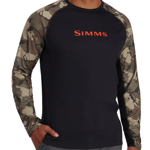Simms Challenger Solar Crew Shirt MEN - Clothing - Shirts - Long Sleeve Shirts Simms Fishing   