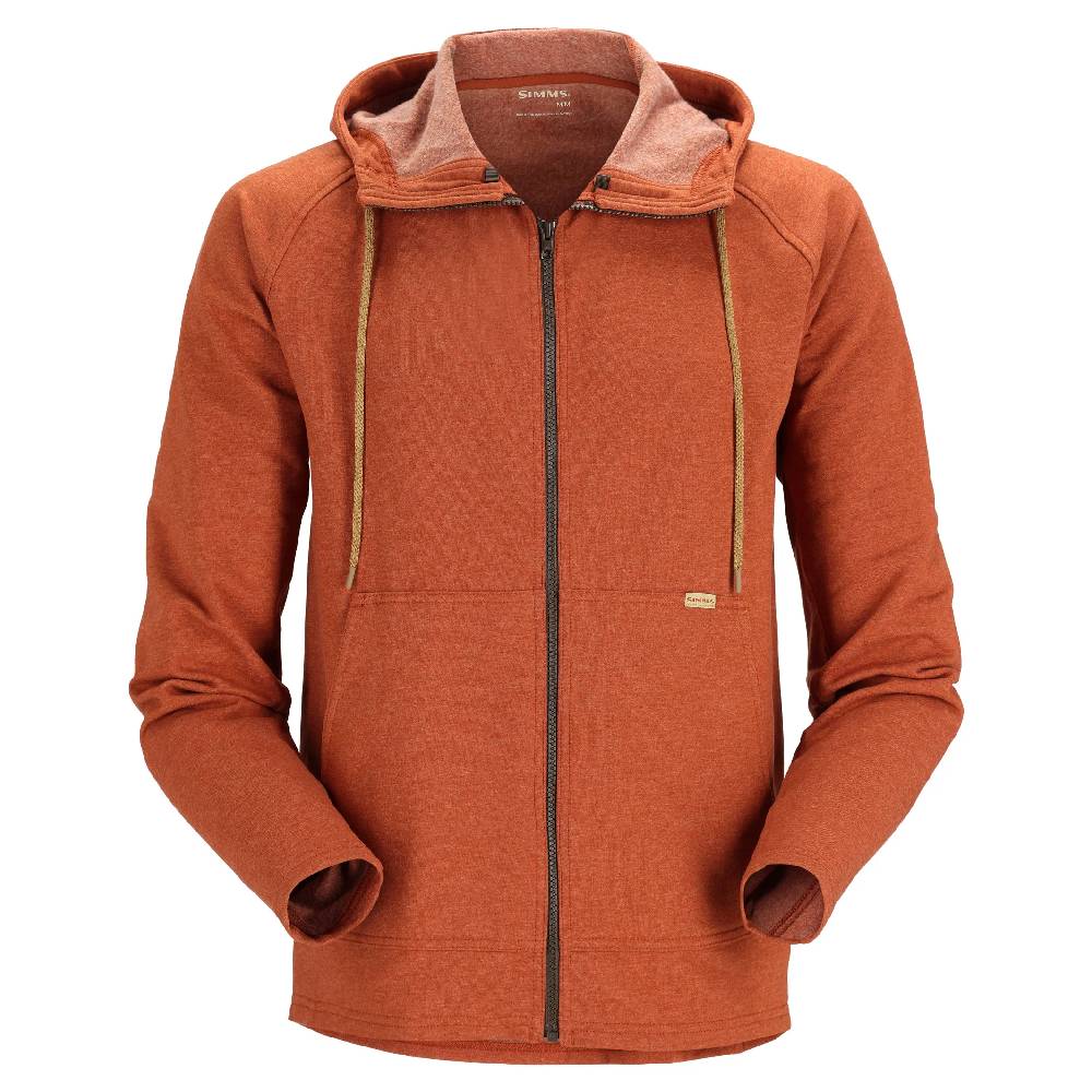 Simms Men's Vermilion Full Zip Hoody Jacket - FINAL SALE MEN - Clothing - Outerwear - Jackets Simms Fishing   